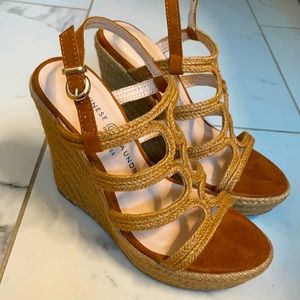 Women’s wedge sandals- only worn once